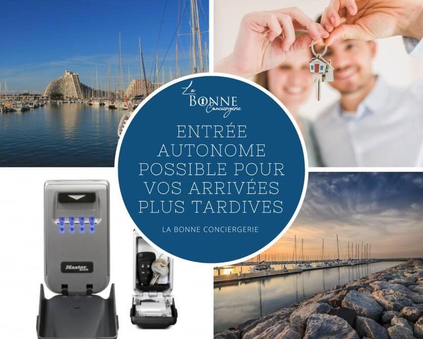 La Tranquillite Des Flots *wifi * Carnon * Proche Montpellier Mauguio